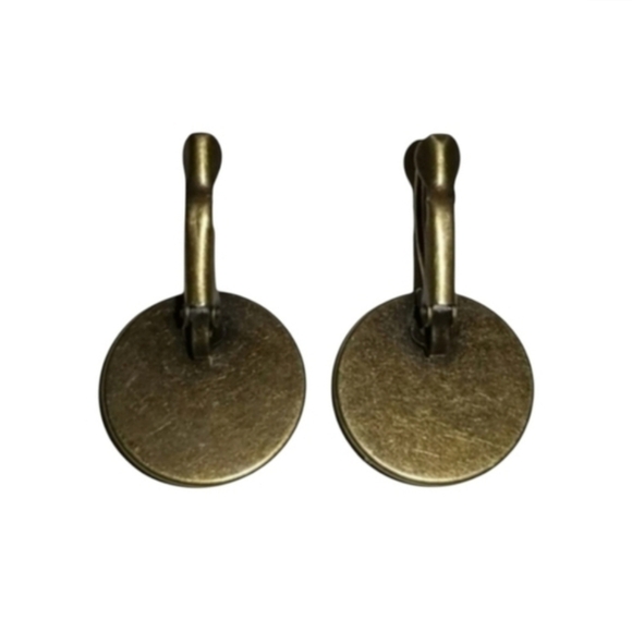 Handcrafted Mother & Child Earrings - Picture 2 of 4